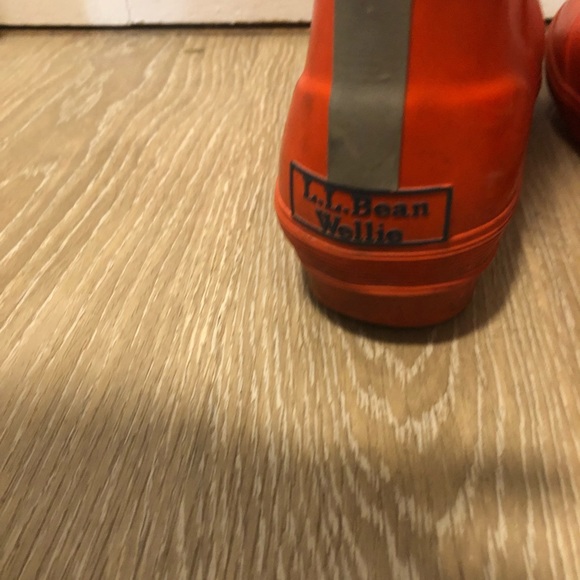 Ll bean spring rubber rain boots size 3 boys - Picture 6 of 7